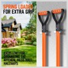 HORUSDY 10 Pack Spring Grip Mop and Broom Holder, Garden