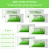 GAOUTO 32 Pieces Suture Material with Exercise Needles, Refill Pack