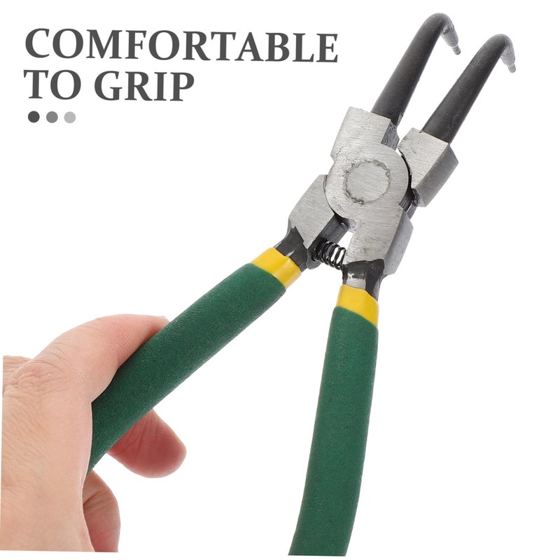 VILLFUL Spring Loaded Circlip Pliers 4pcs Tool Kit Internal External