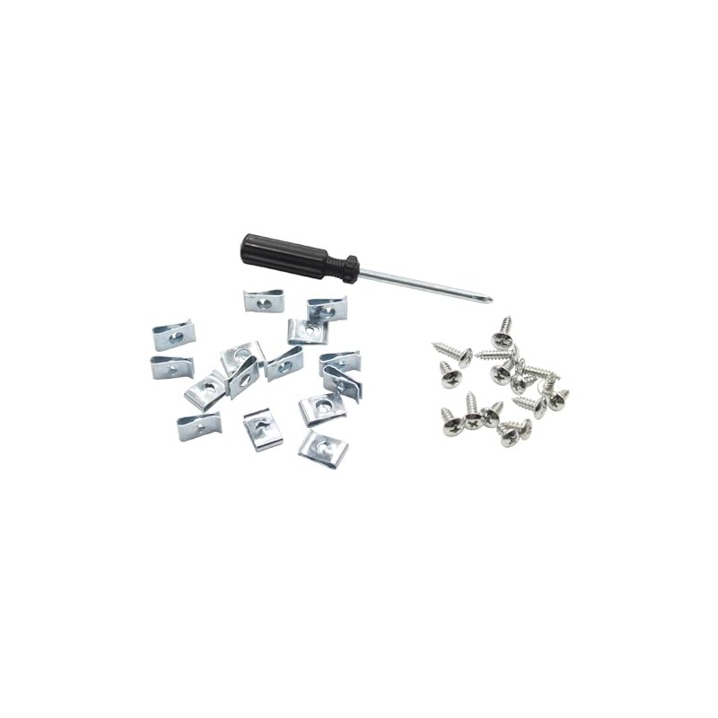 4mm Body Screw Flanged Head Self Tapping Screws Set With