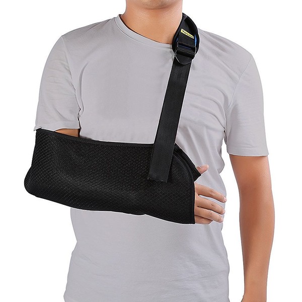 Arm Sling, Adjustable Hold, Protection, Support for Incorrect Motion and Stabilising the Arm Injury and Reduce Pressure Shoulder Tripod, Arm Sling Elbow Bandage Wrist Bandages