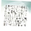 Operitacx Jewelry Making Charms Diy Charm Pendant Set 65pcs Alloy