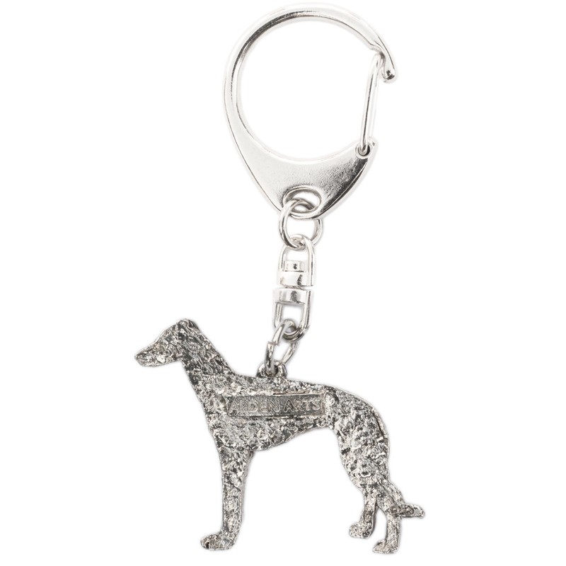 グレーハウンド イギリス製 アート ドッグ キーホルダー コレクション