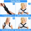 OLEQE Posture Corrector, Corrección de la Postura de Espalda para