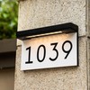 House Numbers Address Plaques For Houses Solar Powered, 3000K Warm