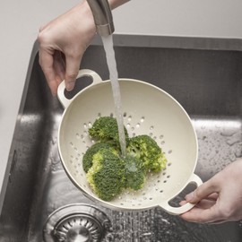 Zeal G210C Melamine Colander/Strainer (20cm) -Cream