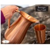 Cuyahoga Copper 100% Pure Copper Beverage Pitcher – 64 oz
