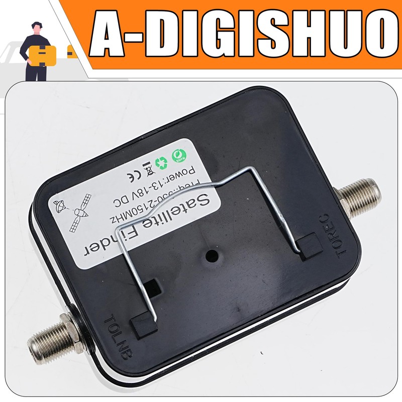 A-DIGISHUO Digital Satellite Finder – High-Precision LCD Signal Meter with
