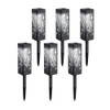 Auto Sensing Solar Garden Lights Waterproof Lawn Lamp Hollow Ground