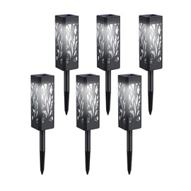 Auto Sensing Solar Garden Lights Waterproof Lawn Lamp Hollow  Ground Lamp