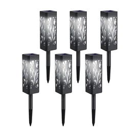 Auto Sensing Solar Garden Lights Waterproof Lawn Lamp Hollow  Ground Lamp