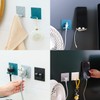 YEYIT 4 Pcs Power Plug Wall Storage Holder,Wall-Mounted Power Plug