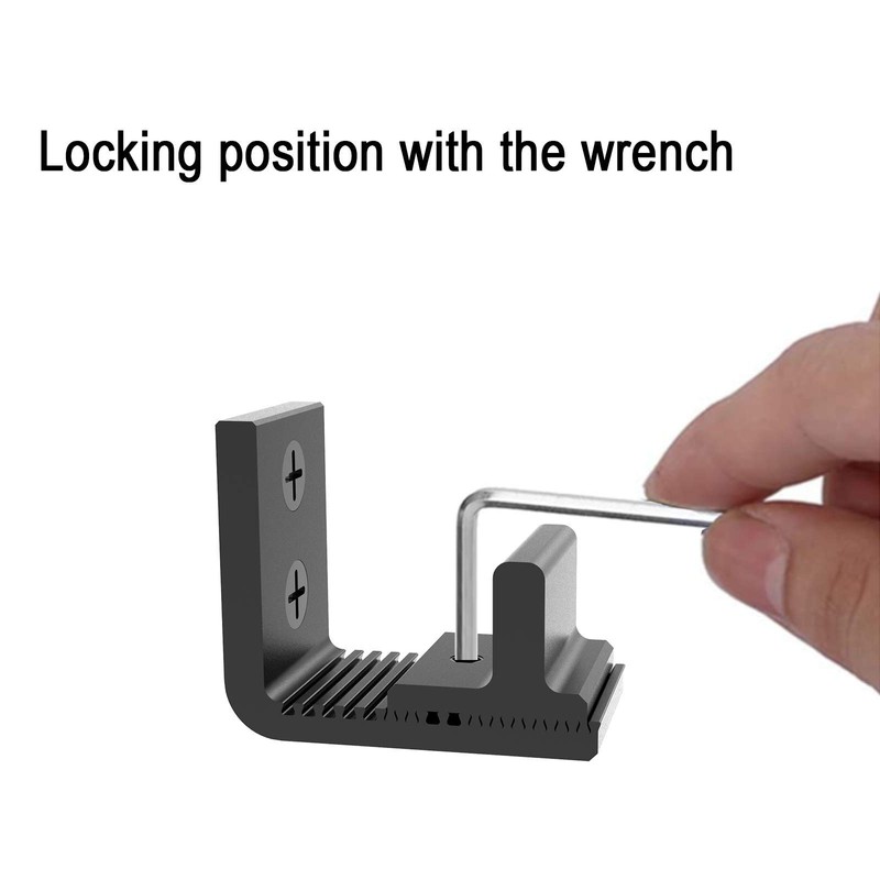 Sliding Barn Door Bottom Floor Guide Adjustable Wall Mount No