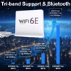 Tri-Band WiFi Antenna with 12dBi Gain and TS9 Connector –