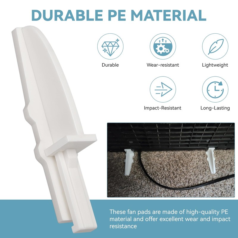 Box Fan Feet Replacement for Lasko 20" Box Fan Feet