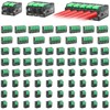 Linkstyle 75PCS Lever Wire Connectors, 24-12 AWG Quick Electrical Wire