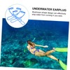 PACKOVE 2Pair Swimming with Hanging Rope Ergonomic Underwater for Adults