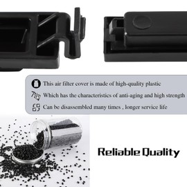 HIMARKLIF Cubierta de filtro de aire de cabina compatible con Nissan 2013-2018 Altima 2016-2018 Maxima 2015-2018 Murano 2013-2018 Pathfinder Tapa de elemento de filtro de repuesto # 27276-3JC1A