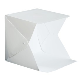 FELTECHELECTR Mini Photo Light Box 20cm Portable 4 Backdrops for Jewelry Toys Gadgets