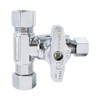 TT FLEX Tee Stop Valve, 3/8 Inch x 3/8 Inch