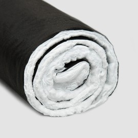 SM600L Thermal Insulation, Engineered for Vehicles, 60" Wide, 1 Linear Foot = 5 Sq Ft, Scrim on One Side, FMVSS 302 Certified - (Black, 10' x 60")