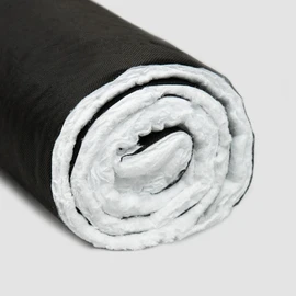 SM600L Thermal Insulation, Engineered for Vehicles, 60" Wide, 1 Linear Foot = 5 Sq Ft, Scrim on One Side, FMVSS 302 Certified - (Black, 10' x 60")