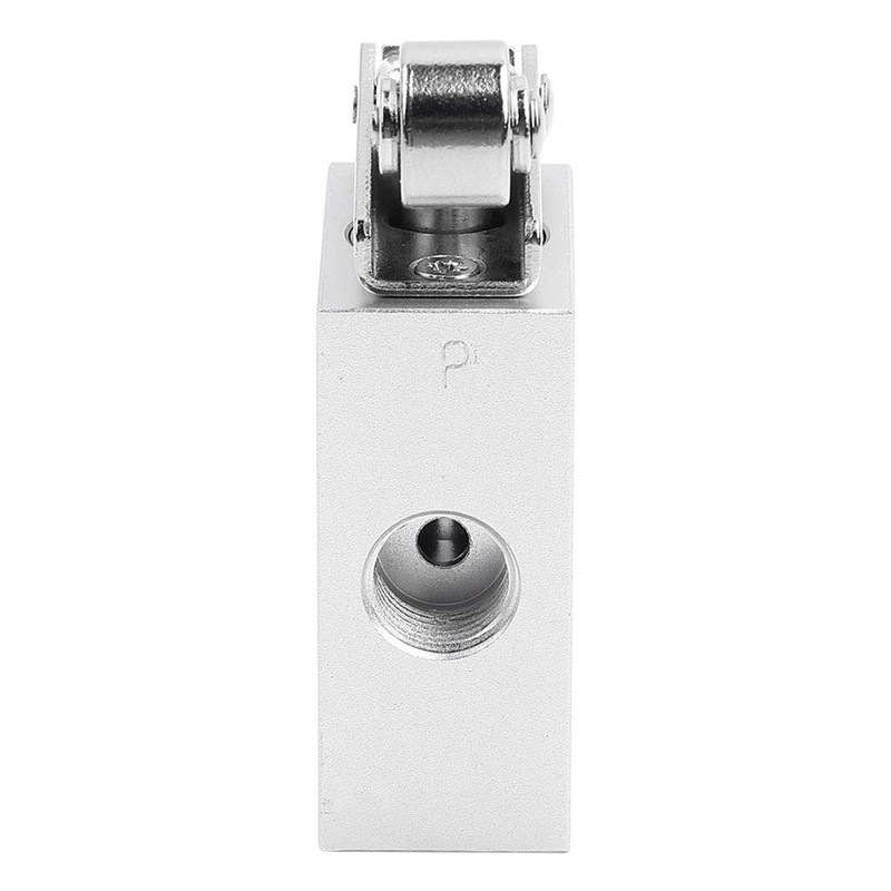 Pneumatic Roller Lever Mechanical Valve 2 Position 3 Way Metal
