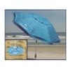 Sepras T0MMY BAHAMA Beach Umbrella with wind vent and sand