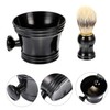 Ipetboom 2pc Men Shaving Kit Beard Brush Set with Soap