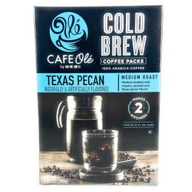 Cafe Olé by H-E-B Texas Pecan Cold Brew Coffee Packs (2 Pack)