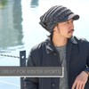 Slouchy Beanie Brim Hat - Mens Slouch Cap Womens Warm