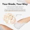 Base Maquillaje Barra Que Cambia Color Brocha Desmontable Crema Doble
