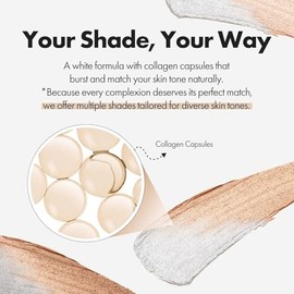 Base Maquillaje Barra Que Cambia Color Brocha Desmontable Crema Doble Punta Fórmula Inteligente Adapta Tono Cerdas Alemanas 000 Pbt