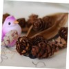DOITOOL Set of 50 Dried Pine Cones Decorative Artificial Pine