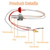 SP20075 SP20305A Pilot and Igniter Assembly Replacement Kit,Compatible with Rheem,