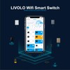Smart Light Switch, LIVOLO WiFi Touch Wall Switch for Smart