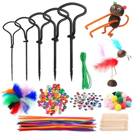 Chestnut Drill Set, Chestnut Craft Set Children, Chestnut Set for Crafts with Chestnuts, Autumn Chestnut Man DIY Set, 1.5-5 mm Drill Chestnuts, with DIY Craft Accessories