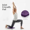 Rodillera de Yoga, Cojín para Ejercicio, Rodillera Plegable, 1/2" de