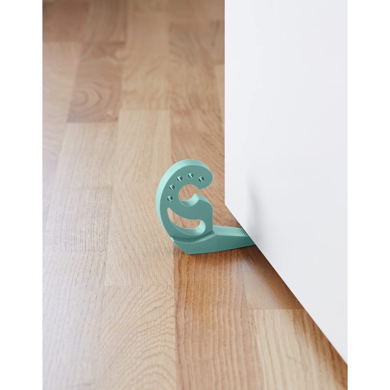 WENKO Multi-STOP® Door Stop and Window Stopper Mint - Clamp