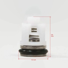 The ROP Shop Check Valve Repair Kit for Himore PW28/2.4B, PW24/2.3L Pressure Washer Pumps