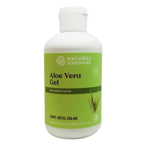 Natures Sunshine Aloe Vera Gel 236ml Momento de aplicación Día/Noche