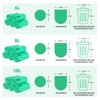6L*120 Thickened Compostable Food Waste bags, VOXON 6L Biodegradable Kitchen