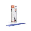Peach Binding Combs 6mm, 25 A4 sheets, blue