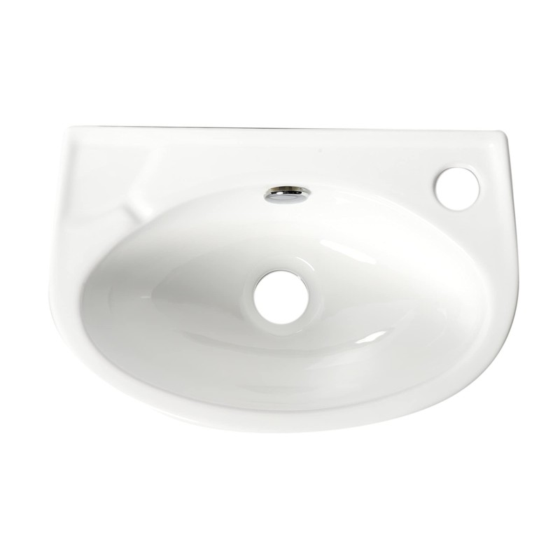 ALFI brand ABC118 Bathroom Sink, 14.13"L x 9.5"W x 6.13"H,