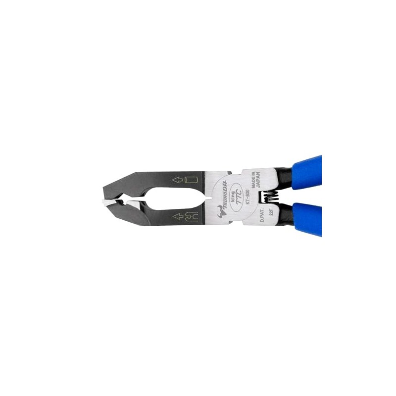 Tsunoda KT-800 Chain Clip Pliers, 6-Inch (2 Way Jaw)