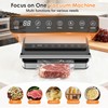VUSIGN Vacuum Sealer Machine with Strong -85KPA Suction, Low Noise,