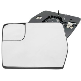 APA Replacement for Mirror Glass with Spotter Glass Heated 2011-2014 F150 Pickup Truck Driver Left Side BL3Z17K707E FO1324145