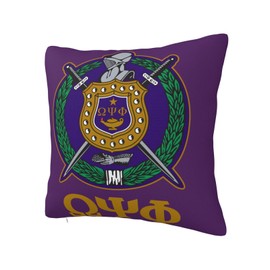 Bixinboy Psi Phi Pillowcase Pillow Covers Cases Bedroom Decor Two Sides Print Zipper 18"X18"