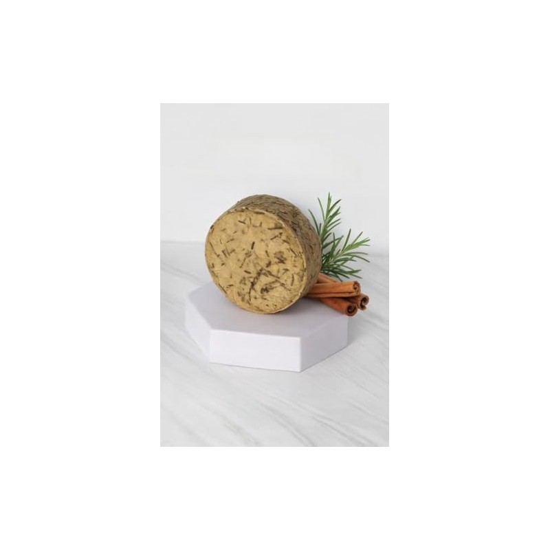 Shampoo Solido Artesanal de Romero y Canela 100 gr