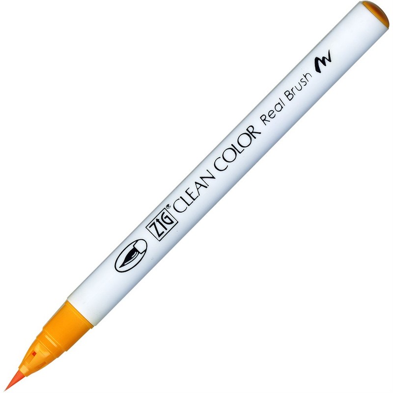 Kuretake Color Pen, ZIG Brush Pen, Clean Color, Real Brush,